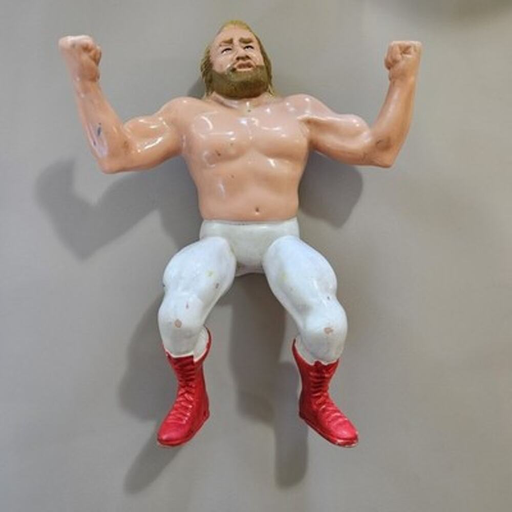 Vintage 1984 LJN Titan Sports WWF Big John Stud 8" Wrestling Figure 80s
